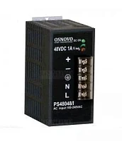 Блок питания/ OSNOVO Промышленный блок питания. DC48V, 1A (48W). Диапазон входных напряжений: AC195-265V (PS-48048/I)