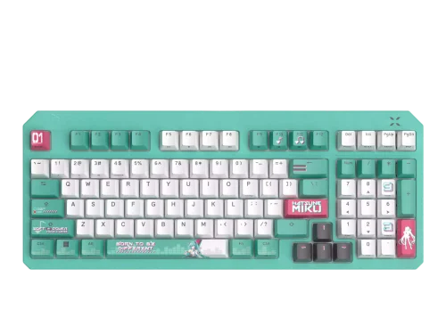 Клавиатура ASUS RA09 TUF GAMING K3 GEN II MIKU/ RD/ RU/ PBT/ ASUS RA09 TUF GAMING K3 GEN II MIKU/ RD/ RU/ PBT (90MP0460-BKRA30)