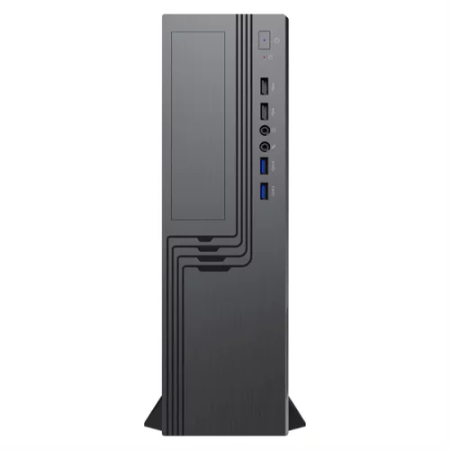 Slim Case Powerman EL555 Black PM-450TFX,80+Bronze U3.0*2+U2*2+2*combo Audio: fan 9cm; intrusion switch mATX, Mini-ITX (6188897)