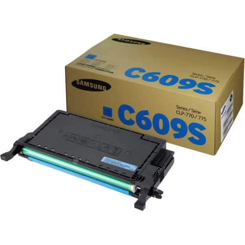 Тонер-картридж/ Samsung CLT-C609S Cyan Toner Cartridge (SU086A) фото 2