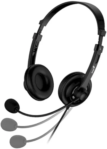Гарнитура Genius HS-230U, черная, USB, 2.4м (31710021401) фото 2
