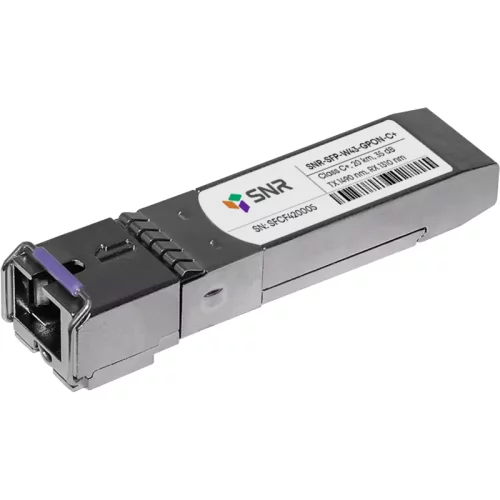 Модуль/ Модуль SFP WDM GPON, дальность до 20км (35dB), Tx/Rx: 1490/1310нм (SNR-SFP-W43-GPON-C+)