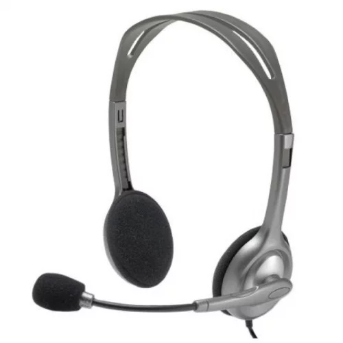 Гарнитура/ Headset Logitech H110 (20-20000Hz, mic, 2x3.5mm jack, 1.8m) (981-000271)