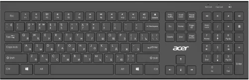 Клавиатура Acer OKR300 черный USB беспроводная Multimedia (ZL.KBDEE.014)