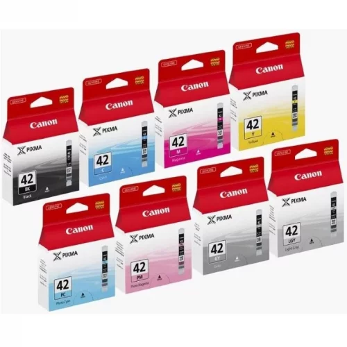 Картриджи комплектом CANON черный, цветной 8 шт. Multi Pack, 104мл., для Pixma Pro-100,Pro-100S (6384B010) (6384B010) Набор/ CLI-42 8inks Multi Pack (6384B010)