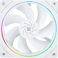 Кулер для корпуса/ Case Cooler Thermalright TL-S12RW Reverse (120x120x25mm, 4-pin PWM, ARGB, 47.6CFM, 23.2dBA, 1500RPM, White)