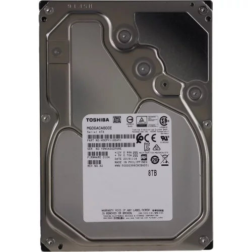 Жесткий диск Toshiba MG 8 Тб HDD (MG06ACA800E) (MG06ACA800E) Жесткий диск/ HDD Toshiba SATA3 8Tb 3.5