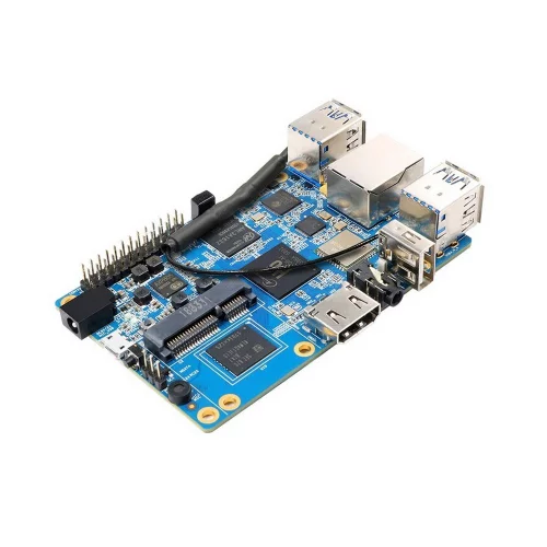 Orange Pi 3 H6 (2GB+8GB eMMC) (RD048) Quad-core 64-bit 1.8GHZ ARM Cortex™-A53with 2GB LPDDR3 (shared with GPU) with 8GB eMMC flash фото 3