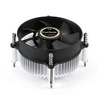 Exegate EX286141RUS Кулер ExeGate EK-11508.PWM (Al, LGA1150/ 1151/ 1155/ 1156/ 1200, TDP 75W, Fan 90mm, PWM, 1200-2600RPM, Hydro bearing, 4pin, 11-24db, 285г, с термопастой, на винтах, Retail color box)