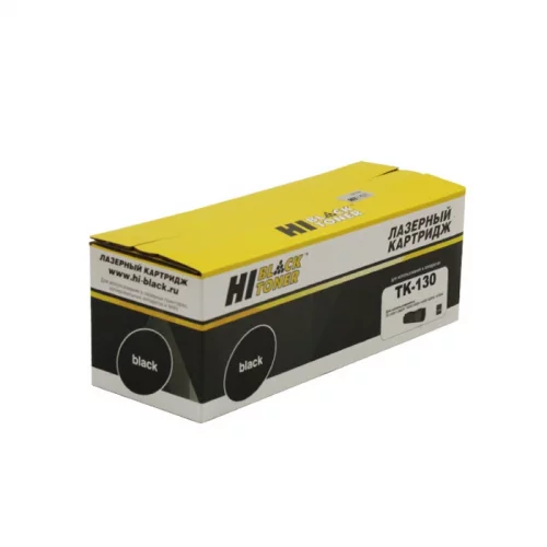 Тонер-картридж Hi-Black HB-TK-130, черный, 7200 страниц, для Kyocera FS-1028MFP/ DP/ 1300D (40108063)