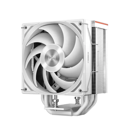 Кулер для процессора/ CPU Cooler PCCooler RZ500 WH (250W, 4-pin PWM, 155mm, Al/Cu, 5x6mm, 1x120mm, 86.73CFM, 32dBA, 2200RPM, S: 1851/1700/1200/115X, AM5/AM4, white) фото 4