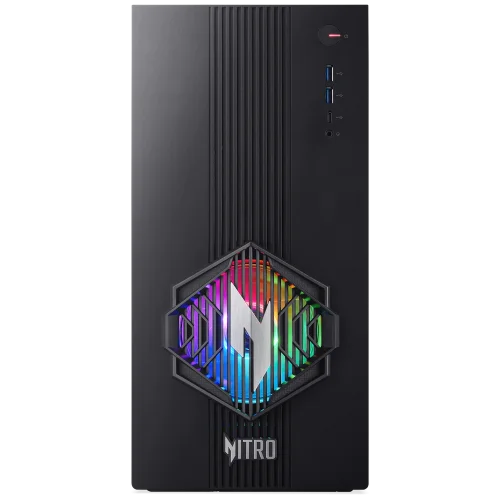 Компьютер Acer Nitro 30 N30-100 (DG.E5GCD.00L) Компьютер Acer Nitro 30 N30-100 Intel Core Ultra 7 265F/ 32Gb/ SSD1Tb/ RTX5070 12Gb/PSU 850W/NoOS/Black (DG.E5GCD.00L) фото 2