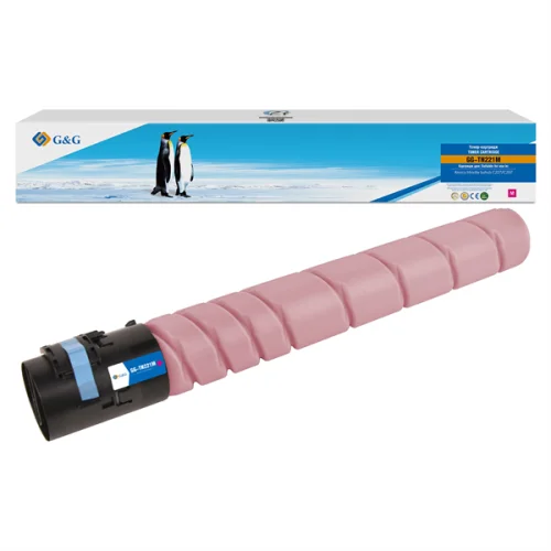 Тонер-картридж G&G toner-cartridge for Konica Minolta bizhub C227/ bizhub C287 magenta without chip 21000 pages TN-221M A8K3350 гарантия 36 мес. (GG-TN221M)