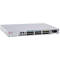 Коммутатор Brocade G610 24-port FC Switch, 24-port licensed, incl 24x 32Gb SWL SFP+, Enterprise SW Bundle (ISL Trunking, Fabric Vision, Extended Fabric), FOS NOTupgradable, 1 PS, Rail Kit, 1Y Warranty (BR-G610-24-32G_CR)