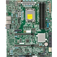 Системная плата/ MB Supermicro X14SAE ATX, W880, LGA1851 Intel Core Ultra 9/ 7/ 5 and Core Ultra 7/ 5 Plus Processors, 4xUDIMM DDR5 ECC/ non-ECC, 2xM.2 PCIe 4.0 x4 slots (M-key 2280+M-key 2280/ 22110), 2 P (MBD-X14SAE-B_BUNDLE1)
