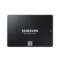 Твердотельный накопитель/ Samsung SSD 870 EVO, 4000GB, 2.5" 7mm, SATA3, 3-bit MLC, R/W 560/530MB/s, IOPs 98 000/88 000, DRAM buffer 4096MB, TBW 2400, DWPD 0.33 (12 мес.) (MZ-77E4T0BW)