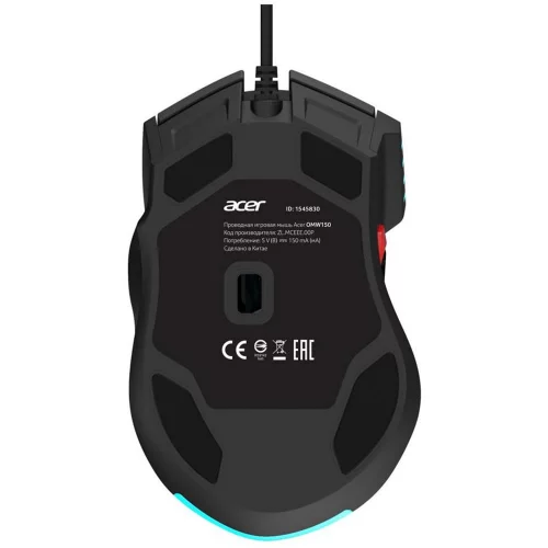 Мышь Acer OMW150 USB (ZL.MCEEE.00P) фото 6