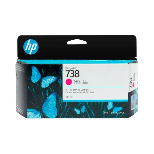 Картридж/ HP 738 130-ml Magenta DesignJet Ink Cartridge (498N6A)