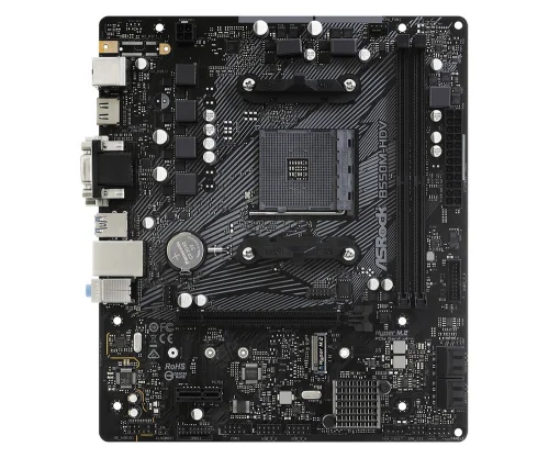 Материнская плата ASRock OEM B550M-HDV, Socket AM4, AMD B550, 2xDDR4-3200, D-SUB+DVI-D+HDMI, 1xPCI-Ex16, 1xPCI-Ex1, 4xSATA3(RAID 0/ 1/ 10), 1xM.2, 8 Ch Audio, 1xGLan, (2+4)xUSB2.0, (4+2)xUSB3.2, 1xPS/ 2, mATX, RTL, {20} (931635) (B550M-HDV||OEM)