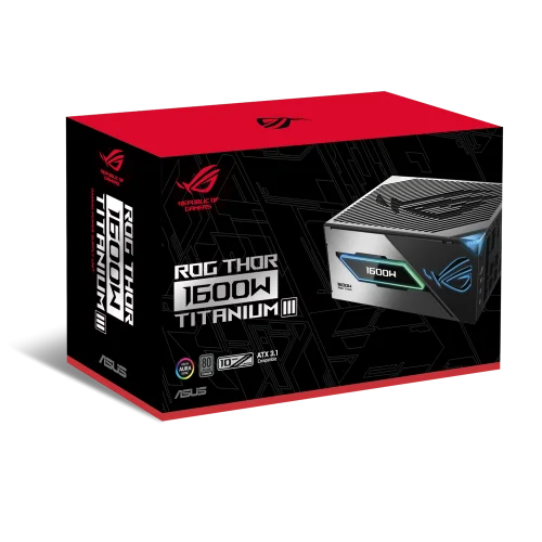 Блок питания Компьютер ASUS ROG-THOR-1600T3-GAMING /PSU, CE+UK (90YE00V1-B0NA00) фото 12