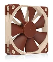 Кулер для корпуса/ Case Cooler Noctua NF-F12 5V (120x120x25mm, 3-pin, 54.97CFM, 22.4dBA, 1500RPM, Beige/Brown)