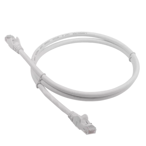 Патч-корд LANMASTER LSZH UTP кат.6, 10 м, белый (LAN-PC45/ U6-10-WH) (LAN-PC45/U6-10-WH)
