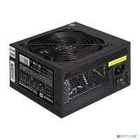 Exegate EX221639RUS-PC Блок питания 600W ExeGate 600NPXE (ATX, PPFC, PC, 12cm fan, 24pin, (4+4)pin, PCIe, 4xSATA, 3xIDE, black, кабель 220V в комплекте)