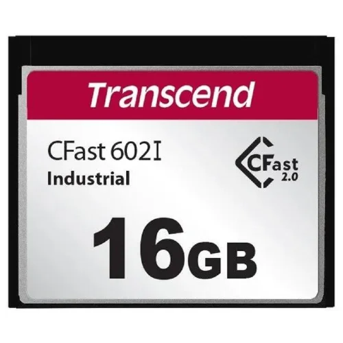 Карта памяти/ Transcend CFast card 16 GB, SATA3, MLC, WD15 (TS16GCFX602)