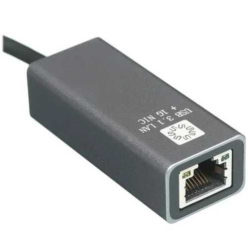 5bites Кабель-адаптер UA3C-45-14BK USB3.1 / RJ45 1G / AL / GREY