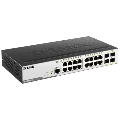 Коммутатор D-Link DGS-3000-20L 16x RJ-45 (DGS-3000-20L/ B1A) (DGS-3000-20L/B1A) фото 2