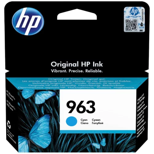 Картридж/ HP 963 Cyan Original Ink Cartridge (3JA23AE)