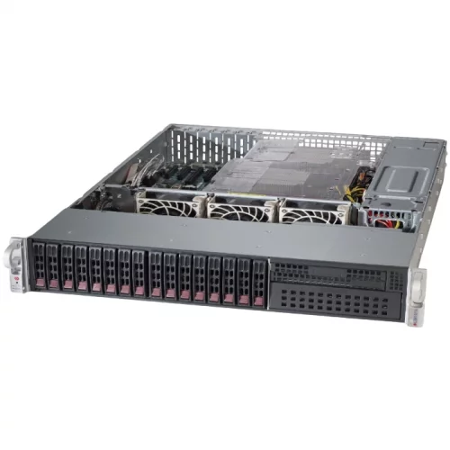 Серверная платформа Supermicro SuperChassis 826BE1C-R920LPB/ noMB/ noHDD (up 12 LFF)/ 1x iPass/ 13