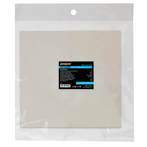 Exegate EX282356RUS Термопрокладка EPG-6WMK, 50x50x1.0 mm