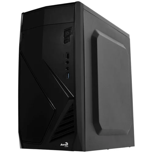 Корпус MiniTower FORMULA (AEROCOOL) CS-102 black (mATX, без БП, 2xUSB Type-A) (4711401661900)