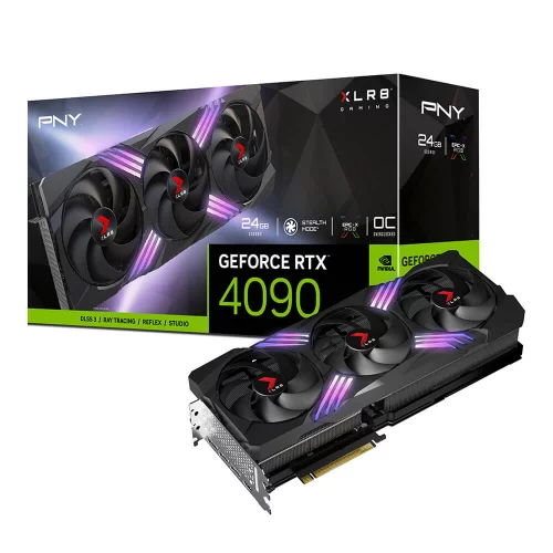 RTX4090 24GB XLR8 Gaming VERTO EPIC-X RGB Overclocked GDDR6X 384-bit DPx3 HDMI 3FAN DLSS 3 RTL (VCG409024TFXXPB1-O)
