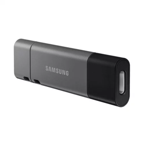Флеш накопитель 128GB Samsung DUO Plus Type-A/USB Type-C Black/silver (MUF-128DB/APC) фото 4