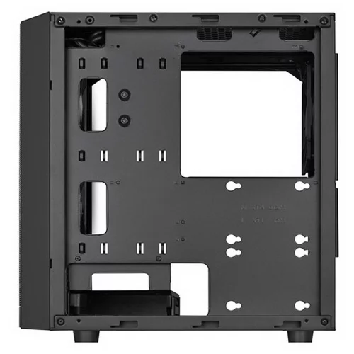 Корпус Silverstone SST-PS15B-PRO Precision Mini Tower Micro ATX Computer Case, tempered glass, 2x 120mm ARGB, 1x ARGB Controller, black (G410PS15BPRO020) фото 5