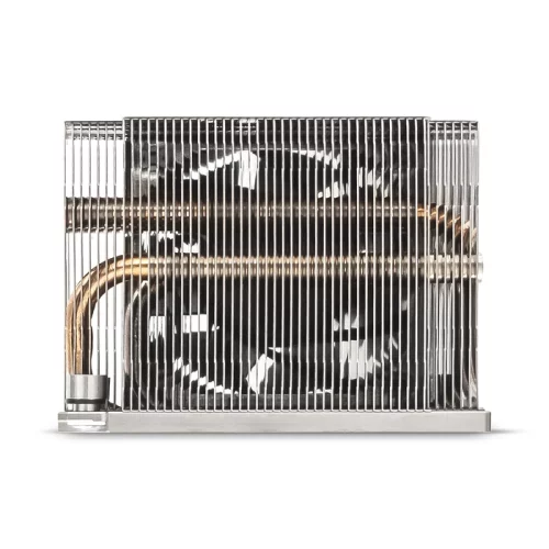 Exegate EX293439RUS Кулер ExeGate ESNK-P0068AP4.PWM.2U.3647.Cu (Al+Cu, 2U, 4 тепл. трубки, LGA3647, TDP 205W, PWM, 2100-6800RPM, 2 ball bearing, 4pin, 52db, 430г, на винтах, с термопастой, Retail box) фото 3