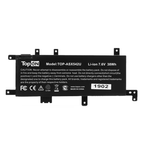 Аккумулятор для ноутбука Asus X542U 7.6V 4840mAh PN: C21N1634 (TOP-ASX542U)