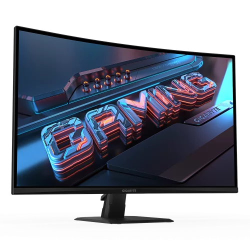 Монитор 31.5 Gigabyte GS32QCA EU Black (31.5, VA, 2560x1440, 180Hz, 3500:1, 1ms, 2xHDMI 2.0, DP 1.4, Curved) (20VM0-GS32QCABM-2EUR) фото 4