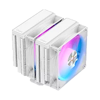 Кулер для процессора Ocypus Delta A62 WH ARGB, 2x120mm ARGB FAN, Top Panel, 6 HEAT PIPES, 4-PIN PWM, 500-2000 RPM, 29DBA, HYDRO BEARING, LGA115X/1200/1700/18XX, AM4/AM5