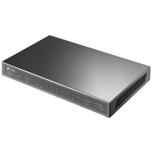Коммутатор/ 8-port gigabit Unmanaged PoE+ Switch with 1 Gigabit RJ-45 + 1 SFP uplink ports, desktop mount, 8 802.3af/at compliant PoE+ ports, 1 Gigabit RJ-45 + 1 SFP uplink ports (TL-SG1210P) фото 2