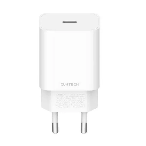 Зарядное устройство CUKTECH USB Type-C fast charger (20W) (HA716C EU)