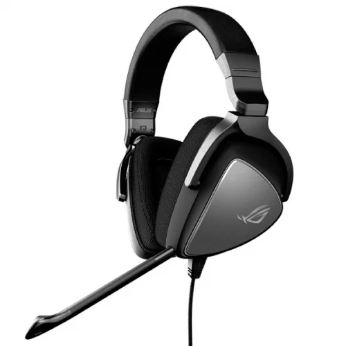 Гарнитура ASUS ROG DELTA CORE проводная, черный-серый,3.5 mm jack (90YH00Z1-B1UA00)
