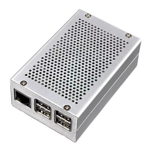 Корпус ACD RA193 Корпус ACD Heat Dispersion Metal Aluminium Alloy Case for Raspberry Pi 3, Silver