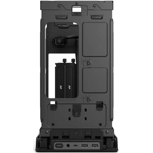 Корпус ПК без блока питания/ Case Fractal Design Era 2, Mini-Tower, 2x120mm, 2xUSB-A 3.0 + 1xUSB 3.2 Type-C, SFX PSU Support, mITX Charcoal Gray (FD-C-ERA2N-02) фото 11