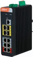 Коммутатор Dahua DH-IS4410-6GT-120 6x1Гбит/ с 4SFP 6PoE 120W управляемый