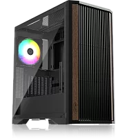 Корпус без блока питания/ Case Raijintek AGOS MAX, Midi-Tower, TG, 1x140mm ARGB, 2xUSB 3.0 + 1xUSB 2.0, E-ATX, ATX, mATX, mITX Black (0R20B00259)