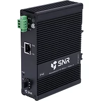 Медиаконвертер/ Медиаконвертер 10/100/1000-Base-T / 1000Base-FX с SFP-портом в индустриальном исполнении (SNR-CVT-1000SFP-I)