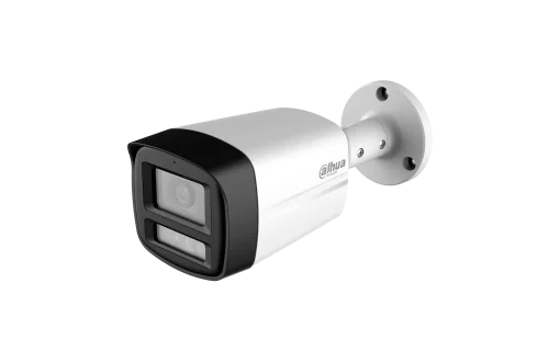 Камера видеонаблюдения аналоговая Dahua DH-HAC-HFW1200TLMP-IL-T-0280B 2.8-2.8мм HD-CVI HD-TVI цв. корп.:белый